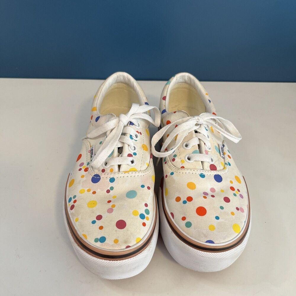 Vans Era Stacked Floral UV Activated Polka Dot Platform Shoes Womens 7.5 Mens 6 - Picture 2 of 12